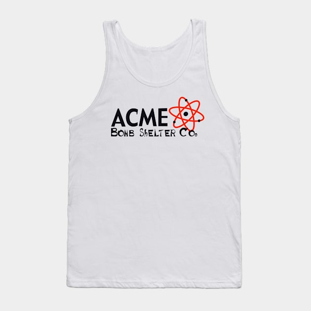 Acme Bomb Shelter Retro logo Tank Top by RBS Inc